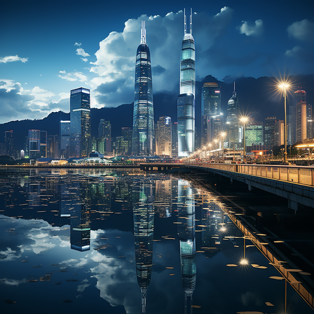 Exploring the Majesty of Hong Kong's International Finance Centre: An Iconic Waterfront Landmark