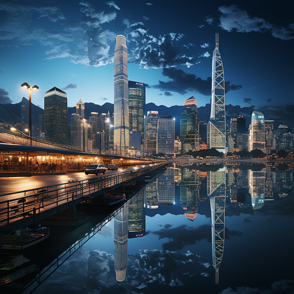 Exploring the Majesty of Hong Kong's International Finance Centre: An Iconic Waterfront Landmark