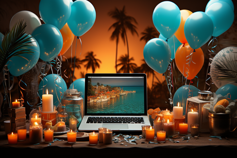 Your Ultimate Guide to Online Party Planning: From Tiki Bar Decor to Balloon Inflation Tips