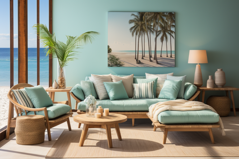 Embrace the Hawaiian Coastal Aesthetic: Unique Decor Designs by Independent Artists on Spoonflower