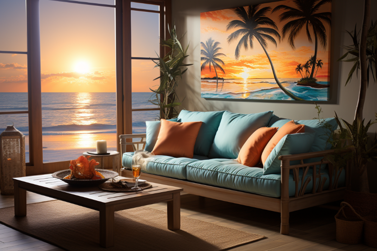 Creating a Hawaiian Style Home: From Vibrant Colors to Beach-inspired Decor