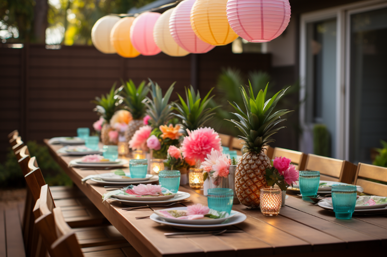 Throwing a Vibrant Hawaiian Themed Party: From Decorations to Food and Games