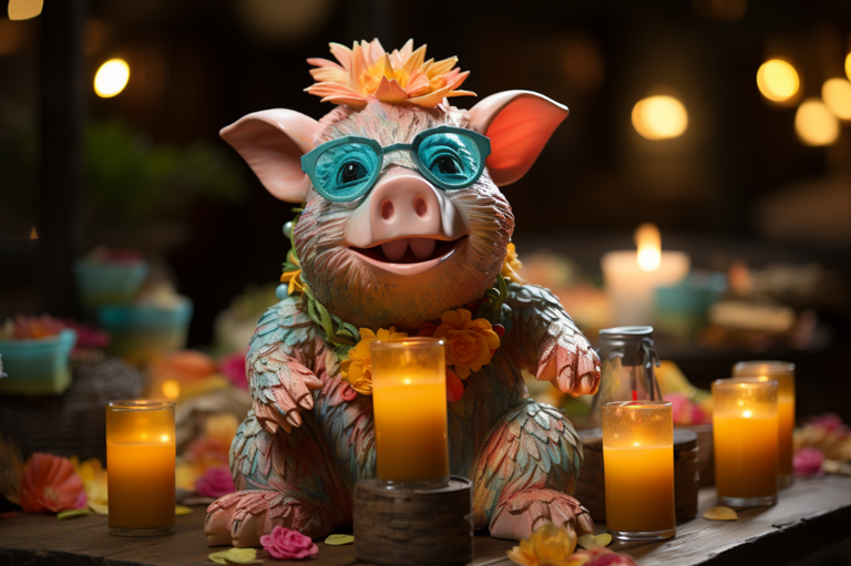 Bringing the Tropics to Your Party: The Versatility and Fun of Tropical Pig Piñatas