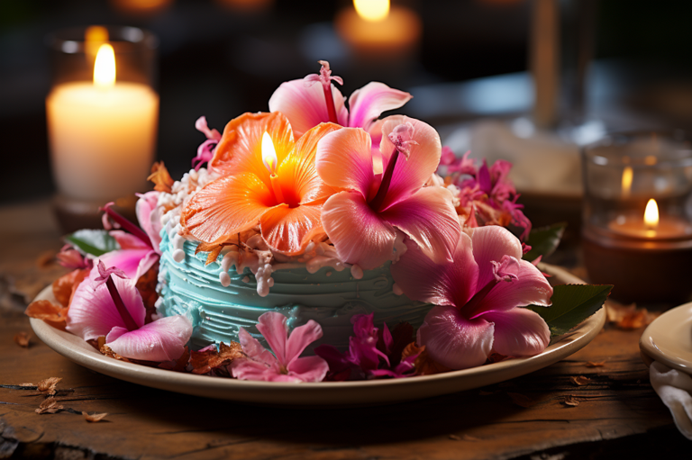 Adding a Hawaiian Touch to Your Party: An Exploration of Themed Cake Toppers and Edible Decorations