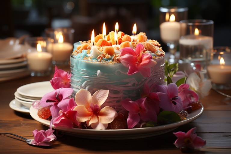 Exploring the Vibrant and Tropical Aesthetics of Hawaiian Luau Cakes