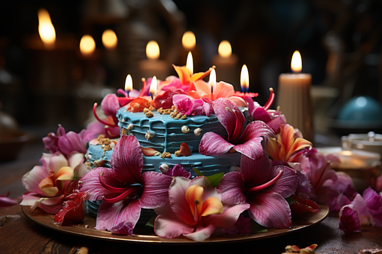 Exploring the Vibrant and Tropical Aesthetics of Hawaiian Luau Cakes