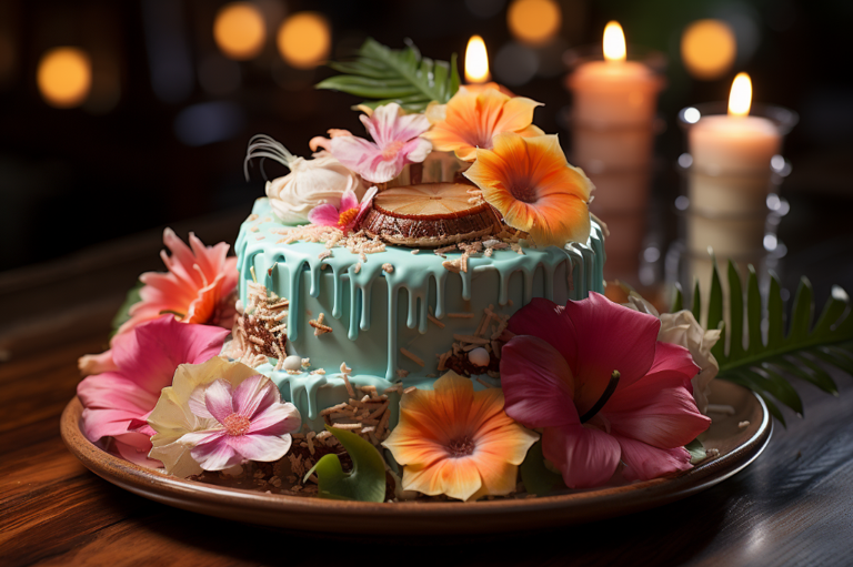 Exploring the Popularity and Production of Luau-Themed Decorative Baking Items