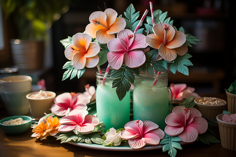 Creating a Hawaiian-Themed Party: Paper Crafting and Unique Activity Ideas
