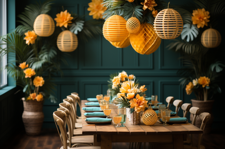 Transforming Your Space into a Tropical Paradise with Pineapple-Themed Decorations