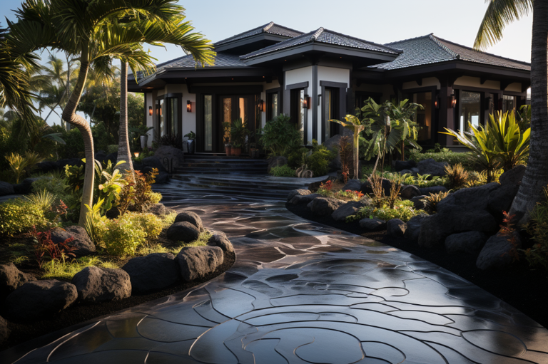 Exploring the Aesthetics and Versatility of Decorative Concrete: A Tour of Services in Honolulu, Hawaii