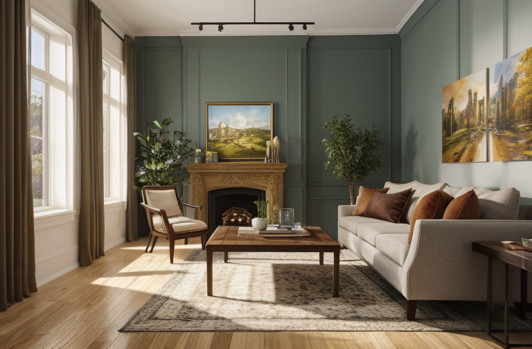 Exploring the Harmony of Natural Materials and Diverse Styles in Modern Interior Design