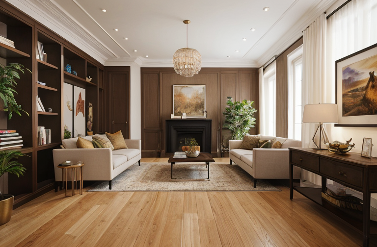 Exploring the Harmony of Natural Materials and Diverse Styles in Modern Interior Design