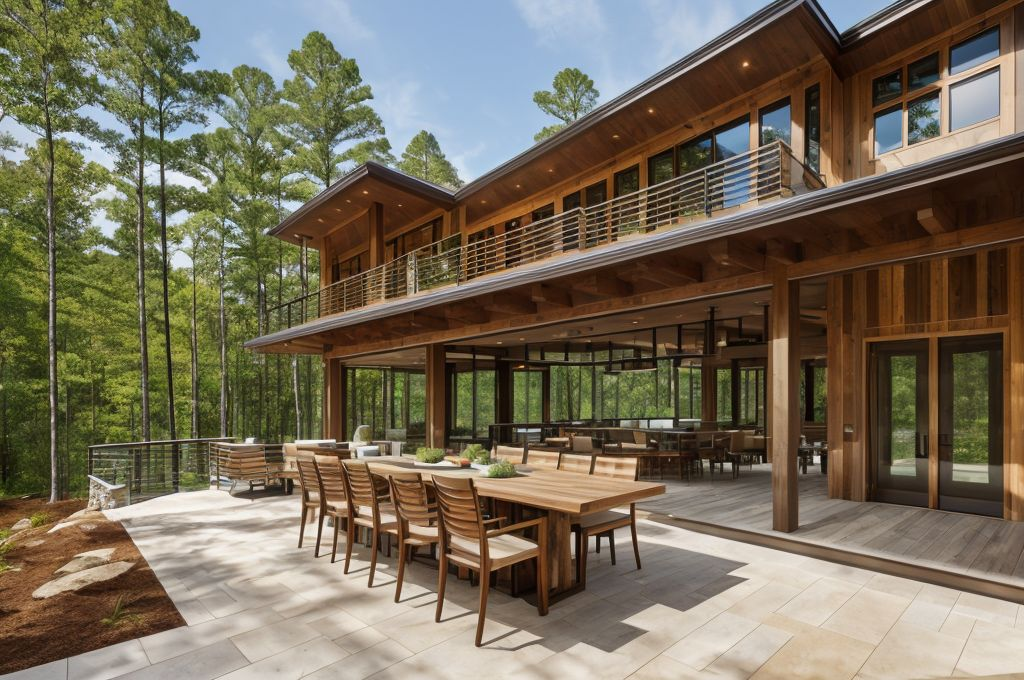 Integrating Modern and Rustic Elements into Lake House Designs: The Role of Natural Environment and User Preferences