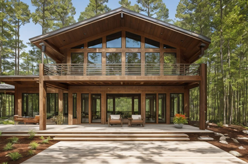 Integrating Modern and Rustic Elements into Lake House Designs: The Role of Natural Environment and User Preferences