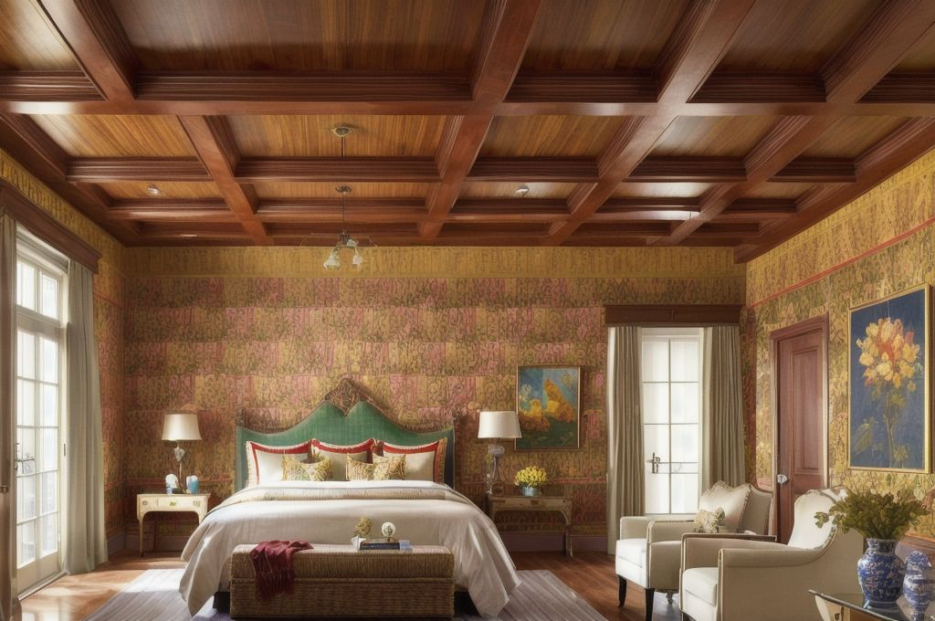 Revamping Your Interior with Bold Ceiling Designs: From Contrasting Colours to Vintage Aesthetics