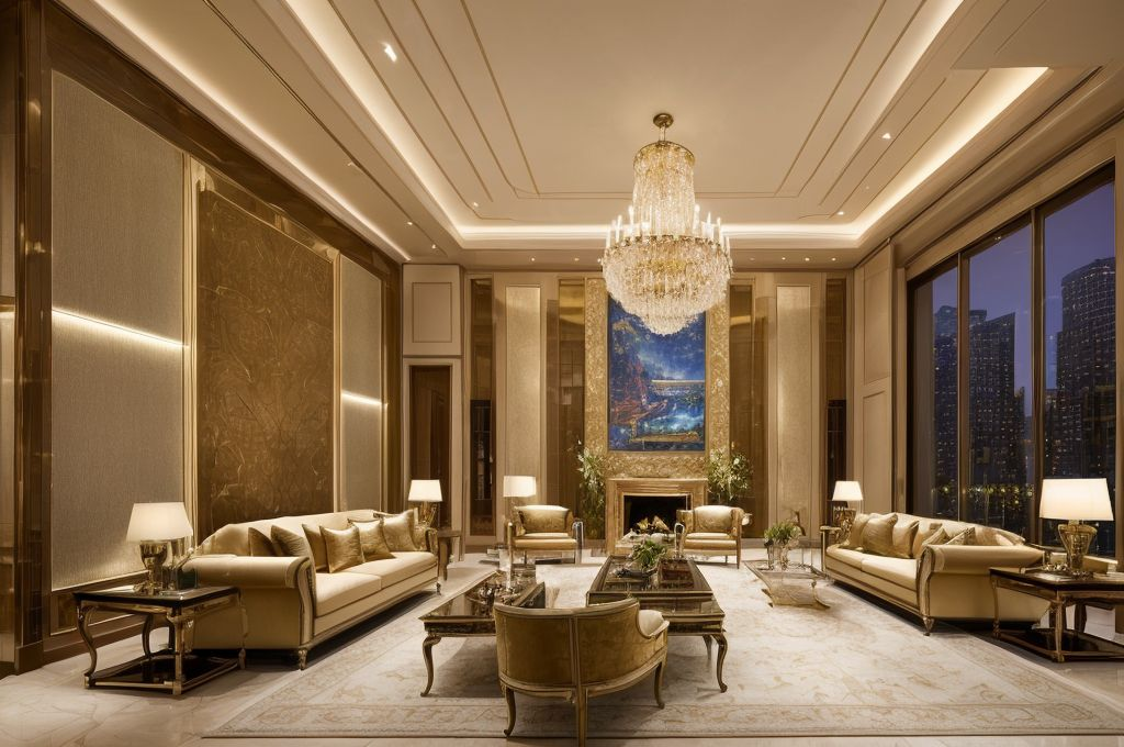 An Insight into Luxury Interior Design: Features, Materials, and Customization Options