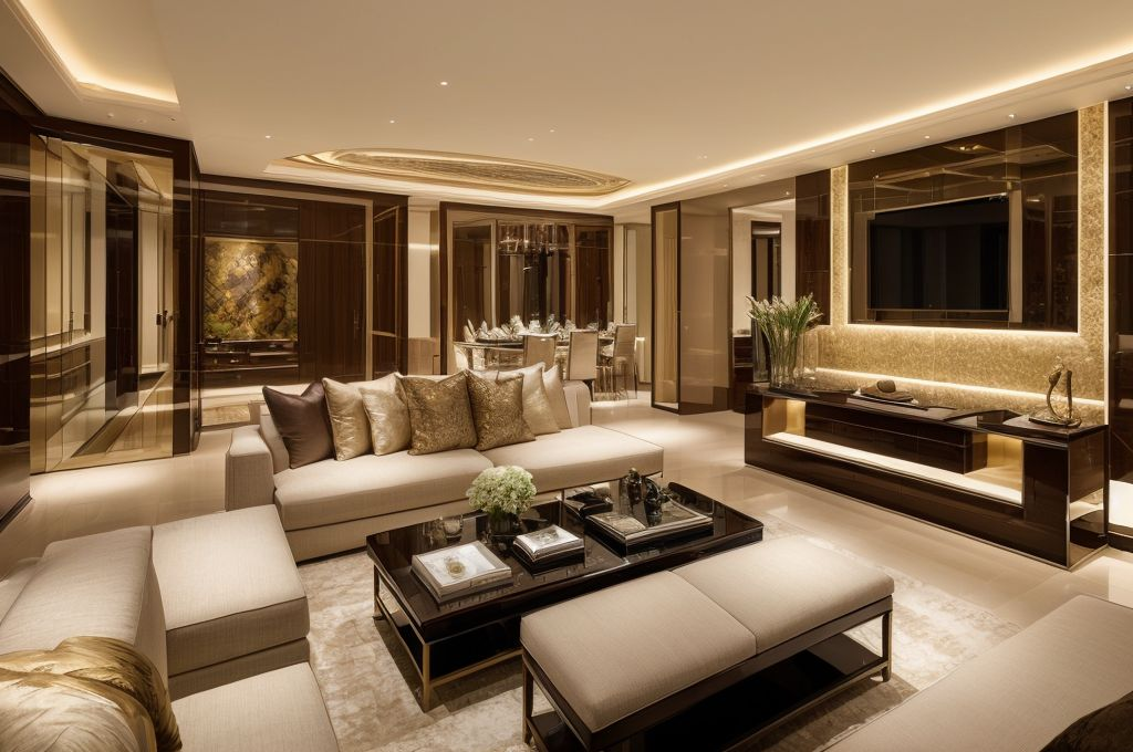 An Insight into Luxury Interior Design: Features, Materials, and Customization Options