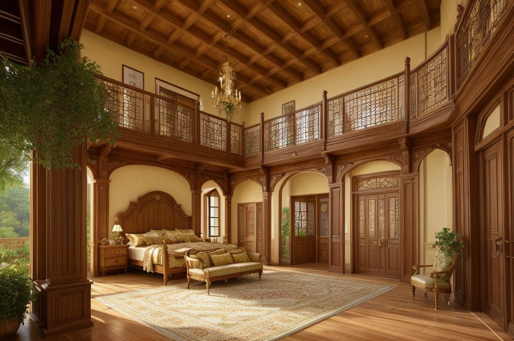 Exploring the Rich Aesthetics of Traditional Kerala Homes: From Woodwork to Reading Corners