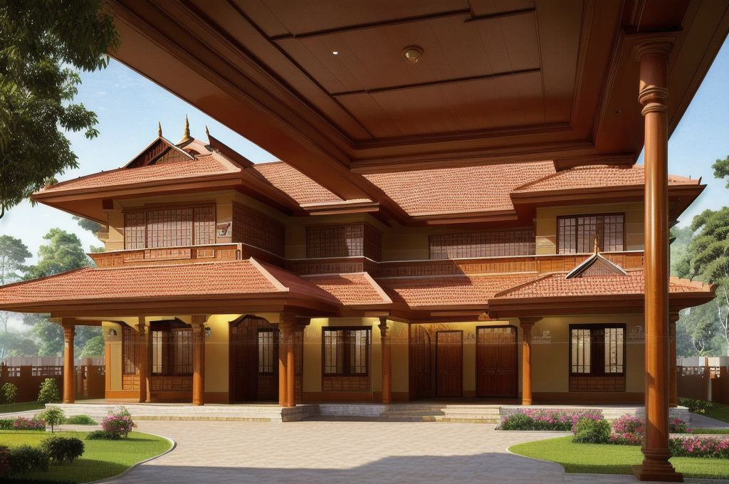 Exploring the Artistry and Functionality of Traditional Keralite Homes