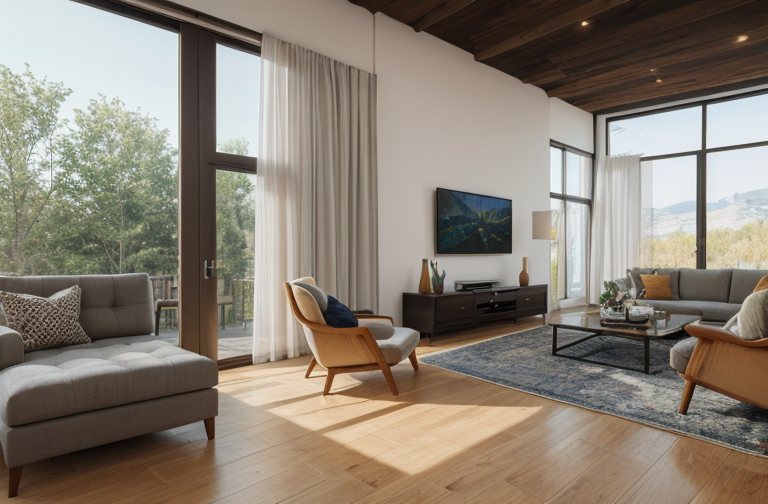 Exploring the Key Elements of Modern Open Floor House Plans: Seamless Connectivity, Cozy Outdoor Spaces, and Varying Materials