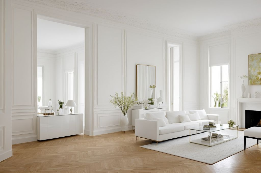 Enhancing the Aesthetics of an All-White Room: Strategies and Design Tips