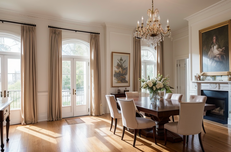 Enhancing the Beauty of an All-White Room: from Art Displays to Greenery
