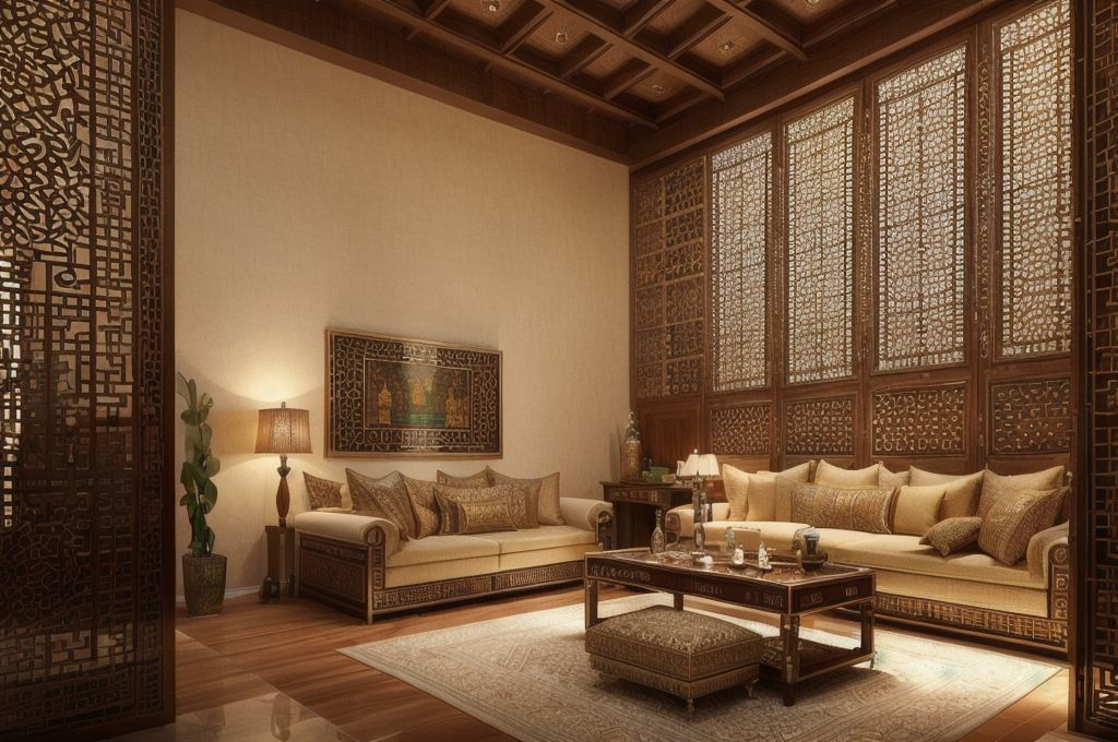 Exploring the Intricacies of Arabic Interior Design: From Geometric Patterns to Sensual Accessories