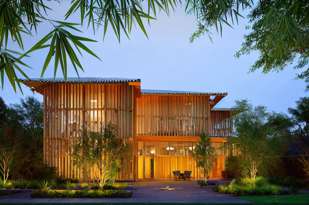 Sustainable and Stylish: Exploring Bamboo Houses and Mid-Century Modern Designs