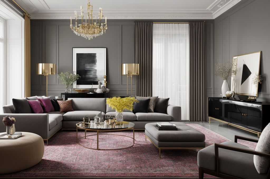 Optimizing Elegance: The Intersection of Color, Furniture, and Light in Living Room Interior Design