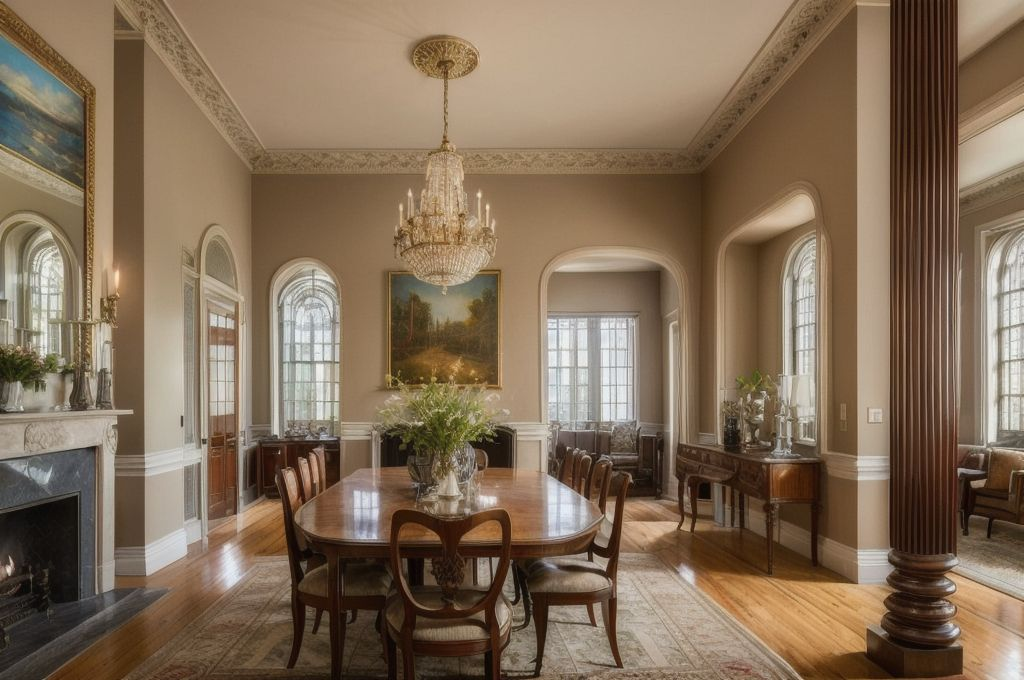 Reviving the Past: An Intricate Exploration of a 19th-Century Manor House Renovation and Pinterest's Role in Preserving Traditional Aesthetics