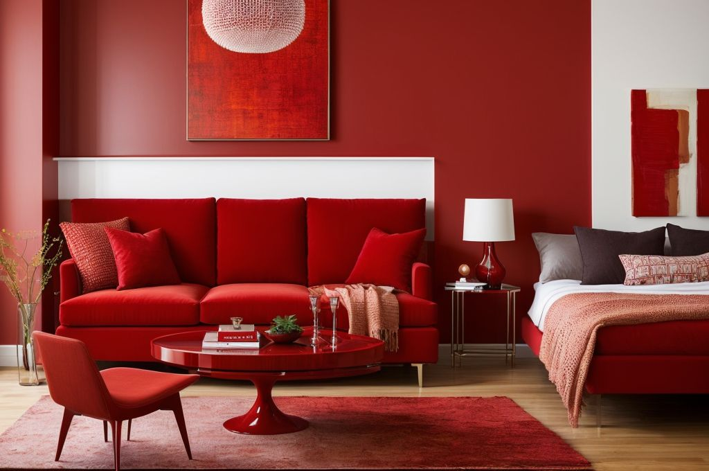 Unleashing the Power of Red in Interior Design: Enhancing Space with Passion and Energy