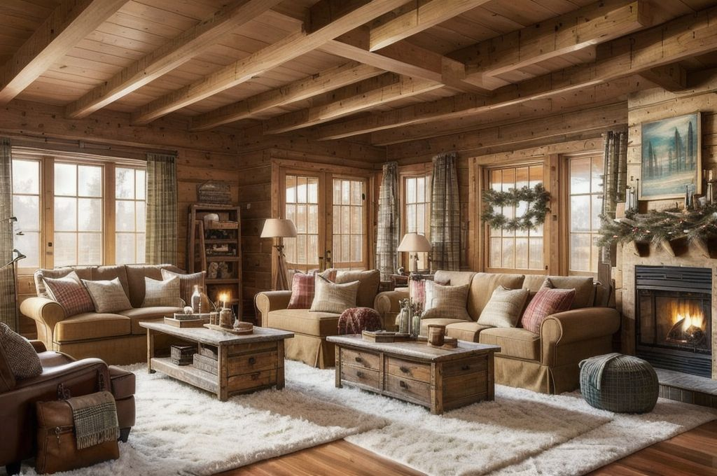 Transform Your Space: Creating a Cozy Vintage Ski Lodge Vibe at Home