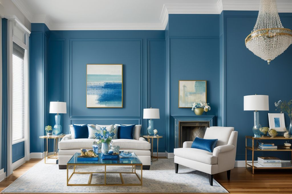 Utilizing Shades of Blue in Interior Design: From Tranquility to Vibrancy