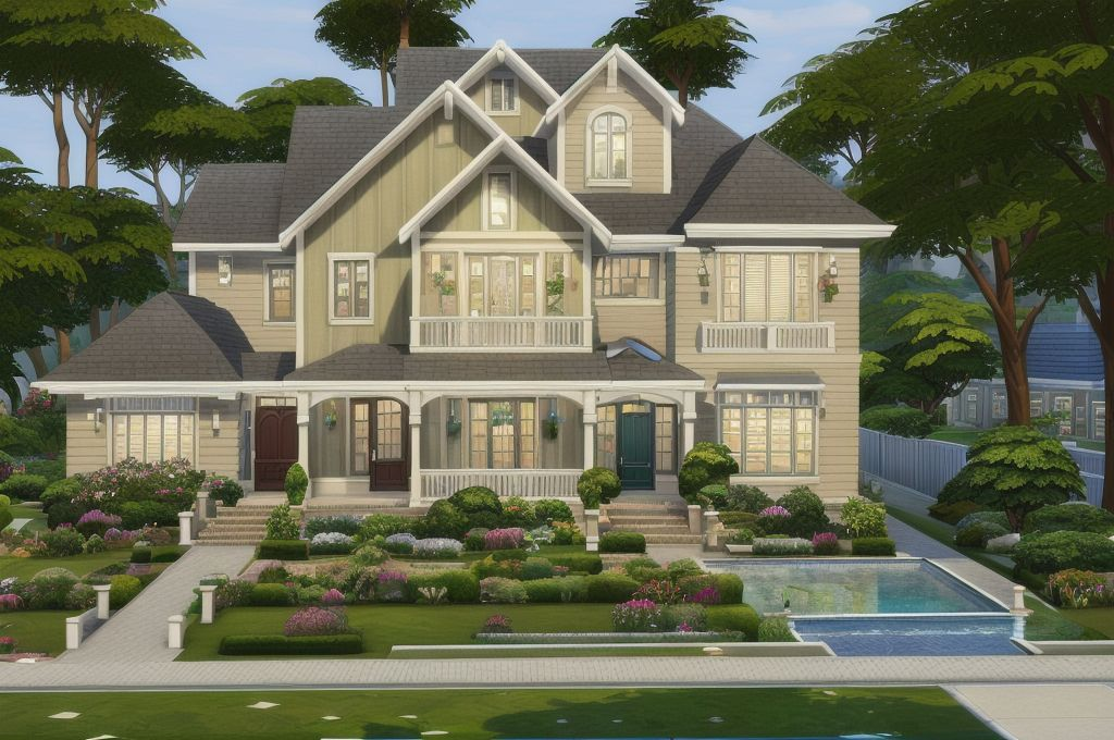 Exploring the Variety and Creativity in Sims 4 House Layouts and Decor Options