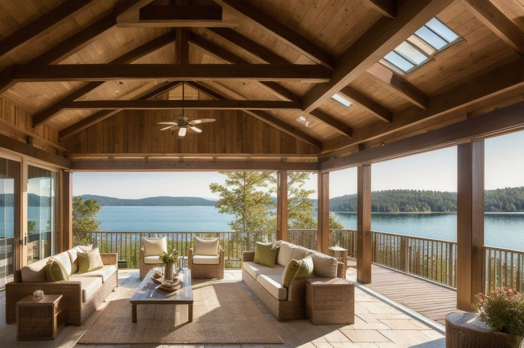 Inspiring Lake House Interior Design: Merging Warmth, Color and Coastal Aesthetics