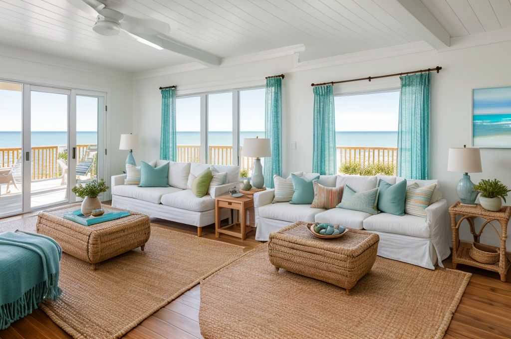 Enhancing Your Home with Coastal Aesthetics, Repurposed Items, and Simplified Living Trends