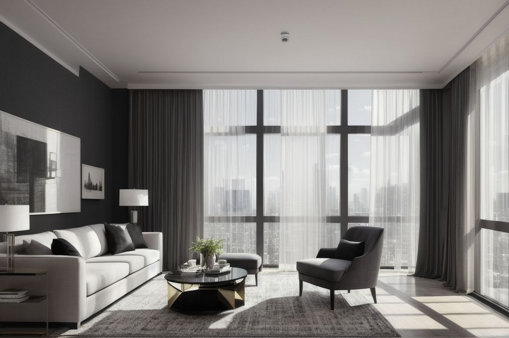 Embracing Elegance: The Impact of Black and White in High-Contrast Interior Design