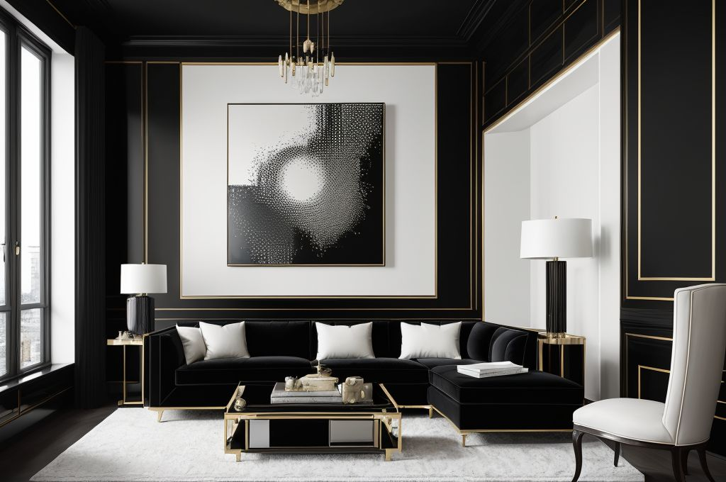 Creating Timeless Elegance: Mastering Black and White Interior Design