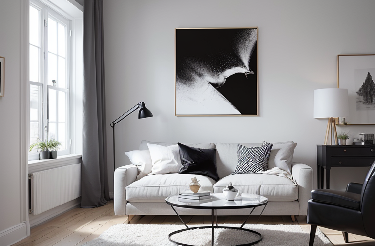 Mastering the Black and White Color Scheme: Enhancing Elegance in Your Interior and Exterior Design