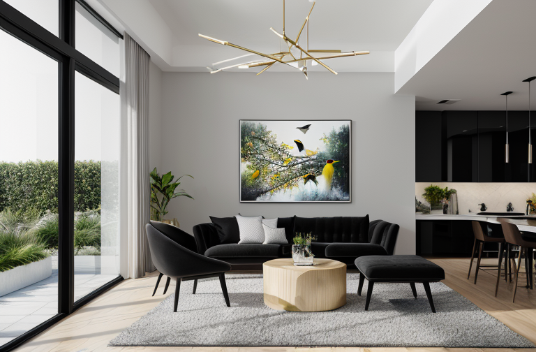 Mastering the Black and White Color Scheme: Enhancing Elegance in Your Interior and Exterior Design