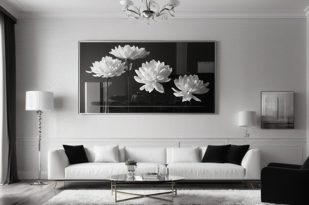 Universally Adored: Exploring Black and White Designs and Texture in Interior Decor