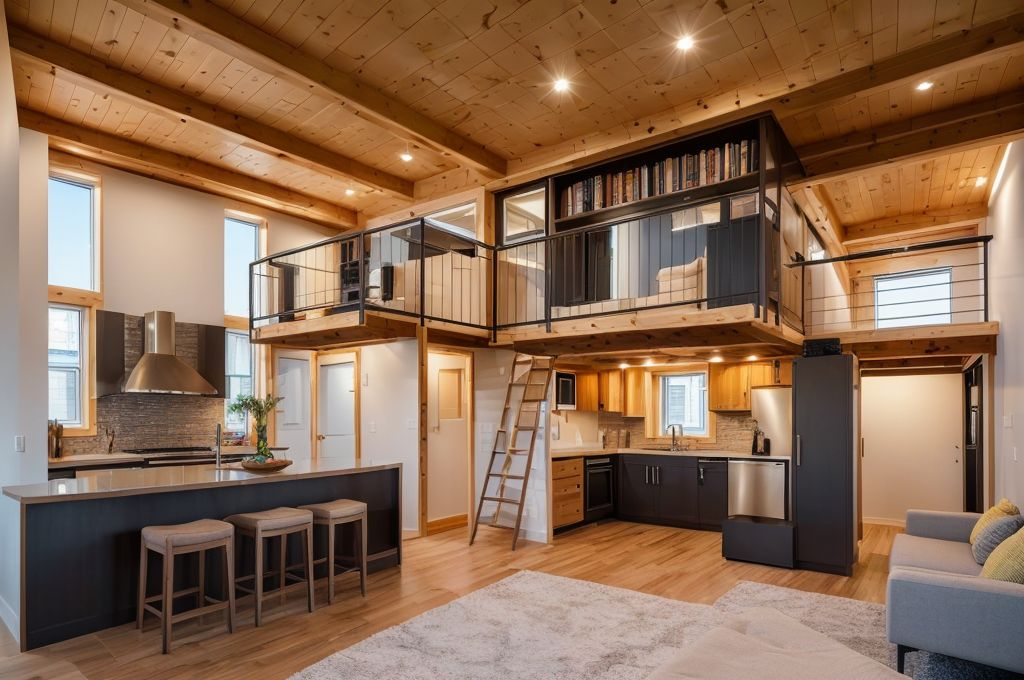 Maximizing Small Spaces: The Versatility and Benefits of Lofts in Tiny Homes