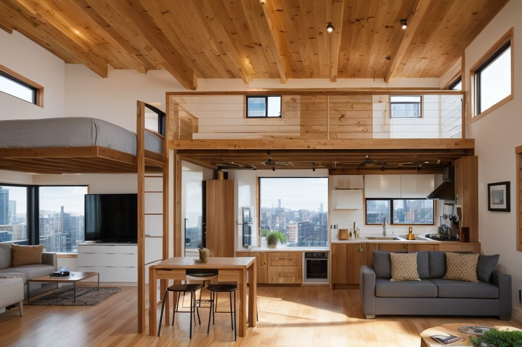 Maximizing Small Spaces: The Versatility and Benefits of Lofts in Tiny Homes