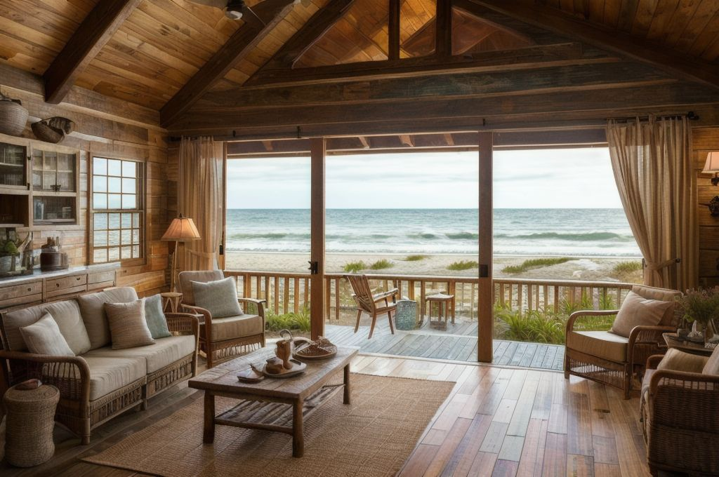 Embracing the Shore: Key Elements and Ideas for Rustic Beach Home Decor