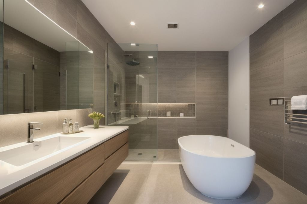 Modern Minimalist Bathroom Design: A Comprehensive Guide on Aesthetics, Layout, Storage, and More!