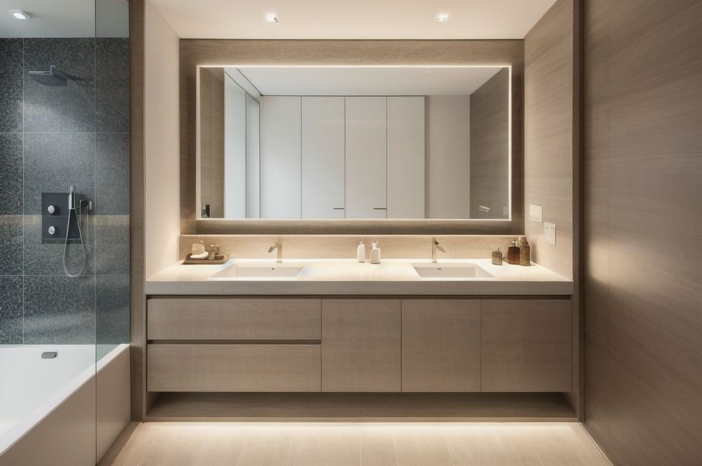 Modern Minimalist Bathroom Design: A Comprehensive Guide on Aesthetics, Layout, Storage, and More!