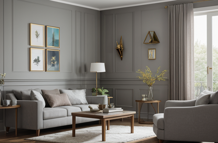 Revamping Attic Apartments: Exploring Dark Hued, Open-Plan Designs for Intimate Event Spaces
