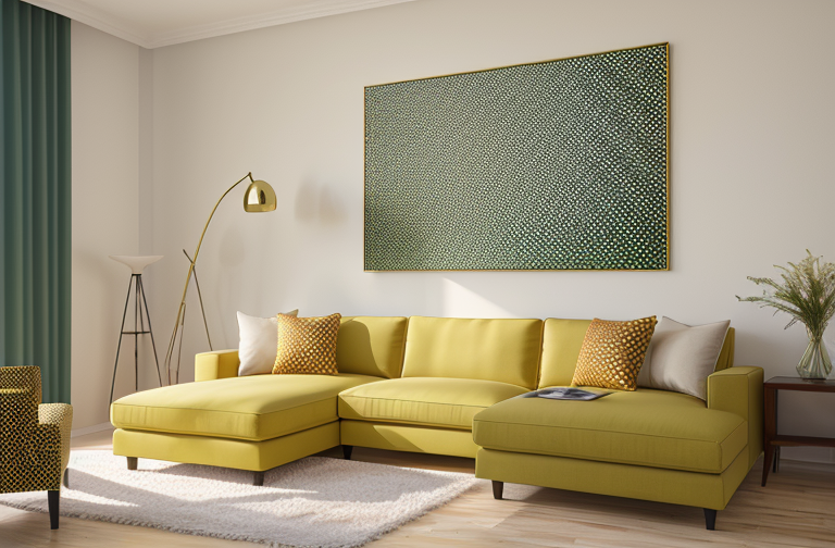 Polka Dot Interior Design: Enhancing Room Decor with Size, Color, and Clever Usage