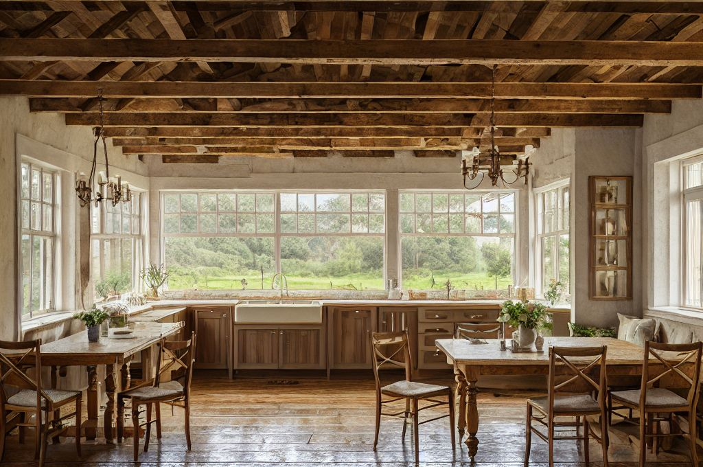 Creating Harmony in Home Design: The Fusion of Vintage and Modern Aesthetics in Rural Settings