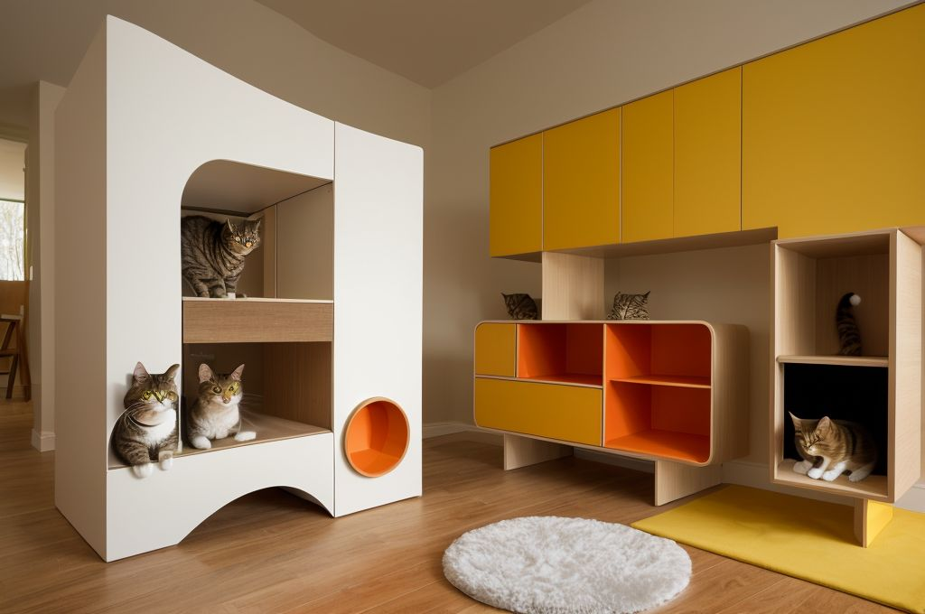 Creating the Purrfect Space: Exploring Furniture and Architectural Design for Cat Comfort and Play